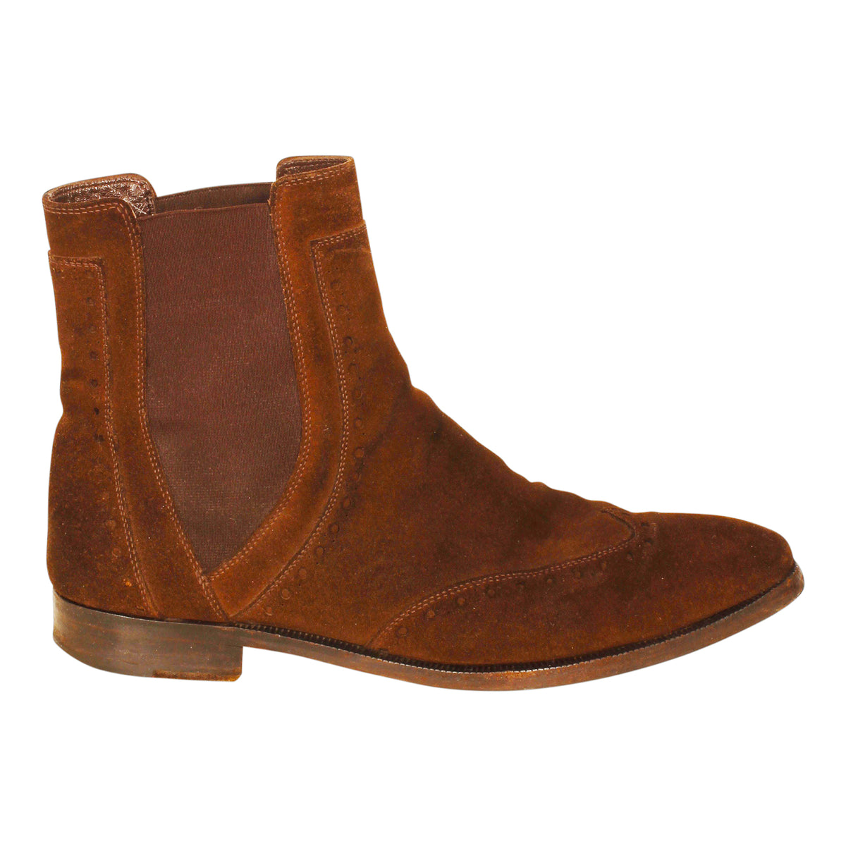 Salvatore Ferragamo Suede Chelsea Boots The Dresser London